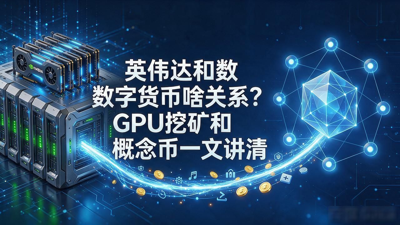 英伟达和数字货币啥关系？GPU挖矿和概念币一文讲清
