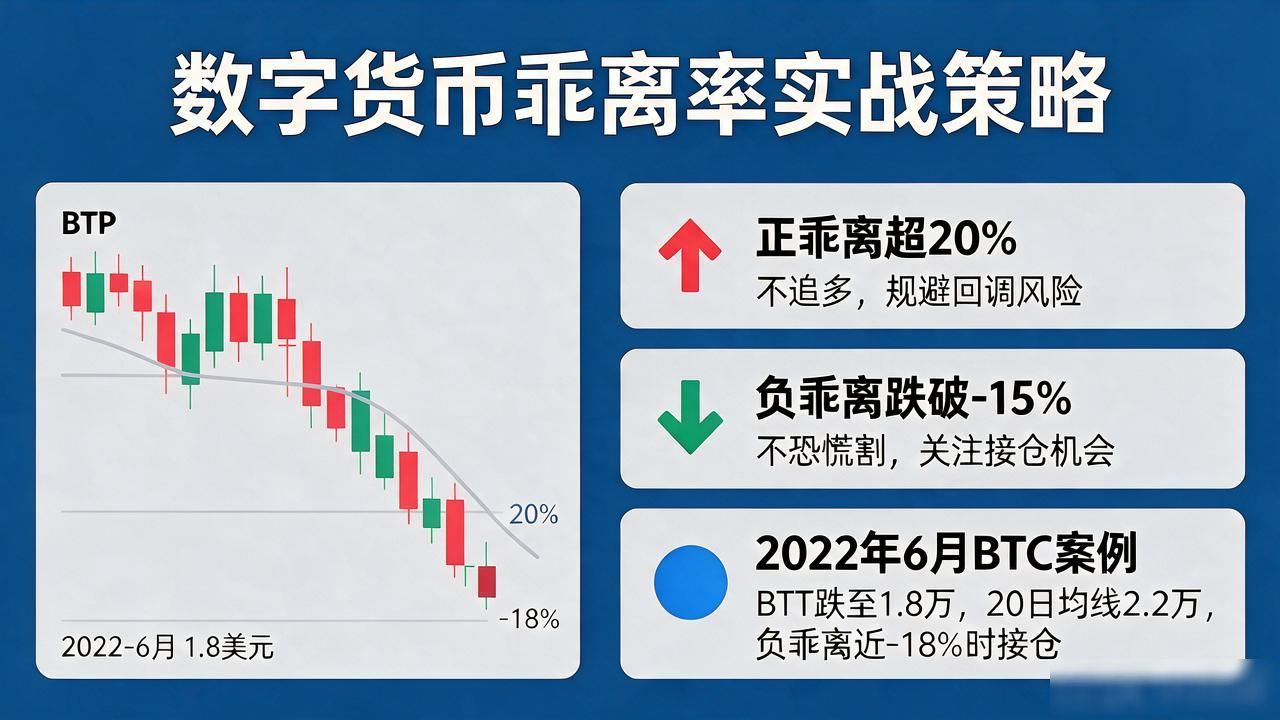 别被割了！数字货币乖离率到底是什么，怎么用它判断买卖点