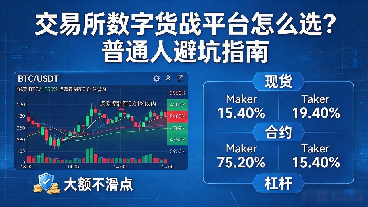 交易所数字货币平台怎么选？普通人避坑指南