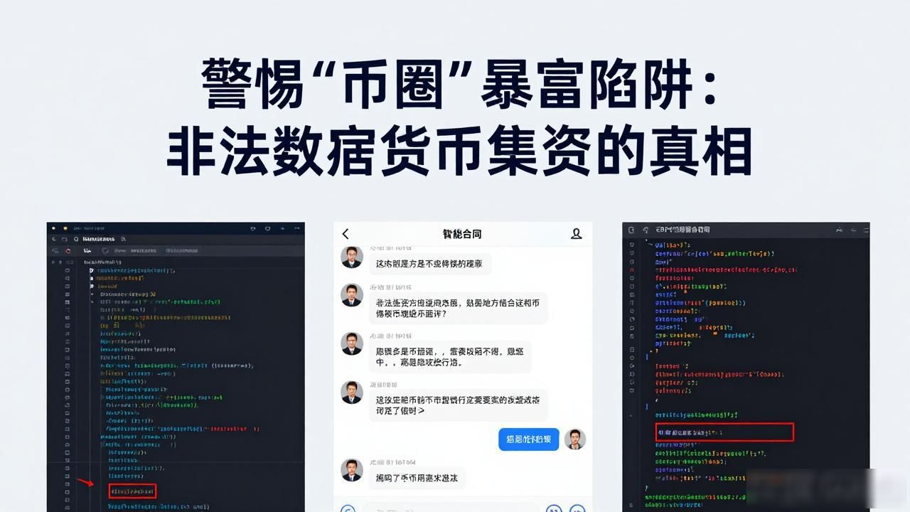 警惕“币圈”暴富陷阱：非法数字货币集资的真相