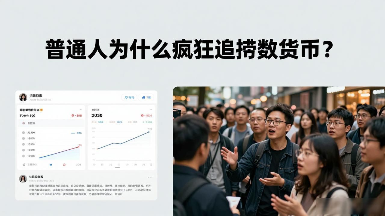 普通人为什么疯狂追捧数字货币？