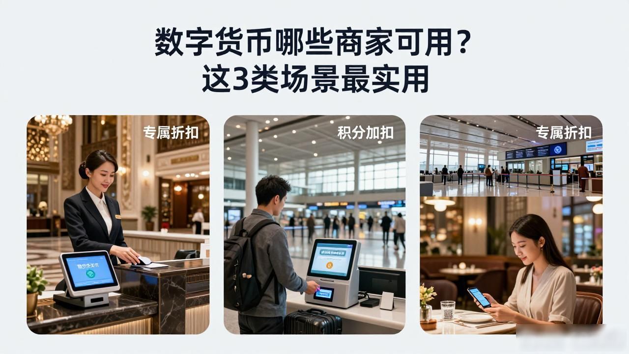 数字货币哪些商家可用？这3类场景最实用