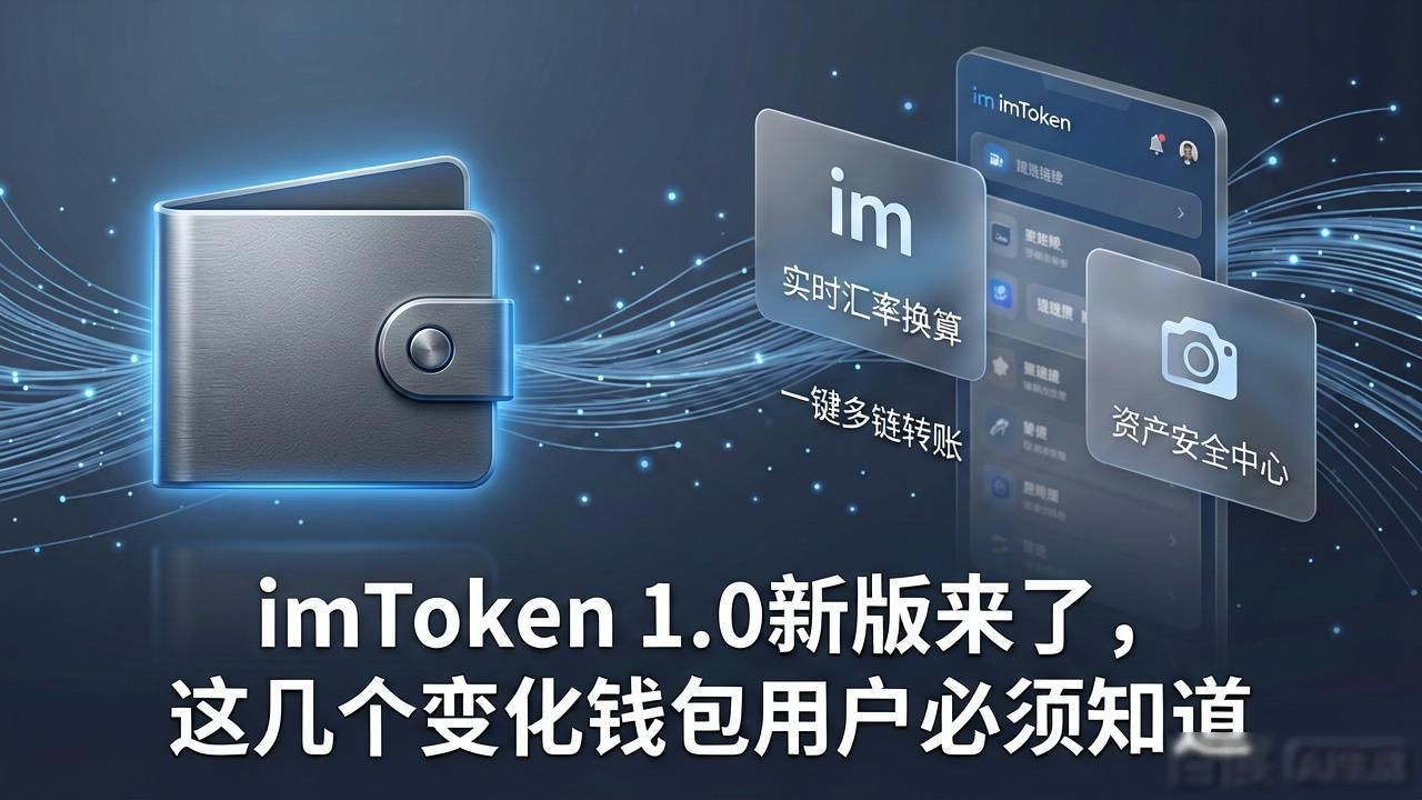 imToken 1.0新版来了，这几个变化钱包用户必须知道
