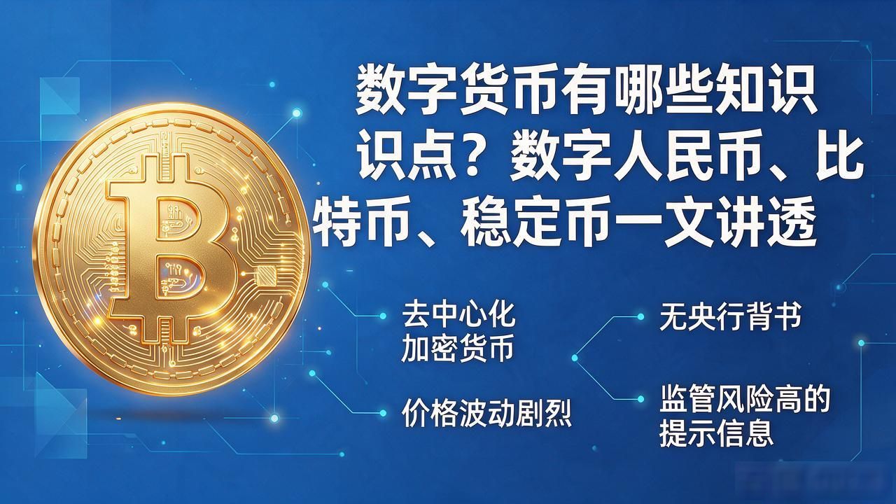 数字货币的相关知识点_区块链底层技术原理_数字人民币与加密货币区别