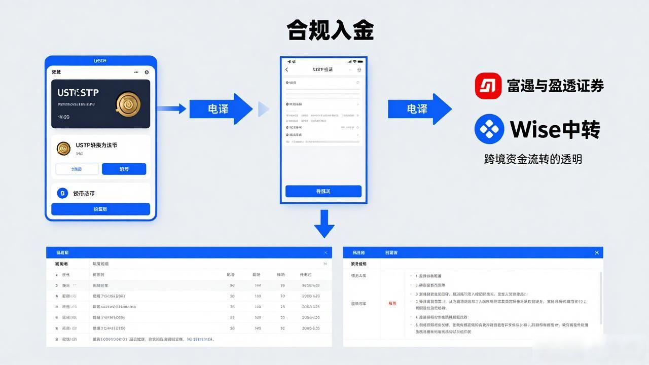 手里有数字货币想炒股？USDT转法币买美股全流程
