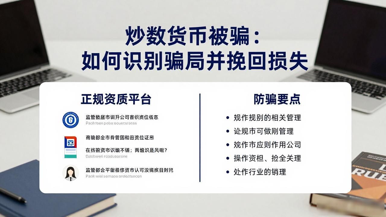 炒数字货币被骗：如何识别骗局并挽回损失