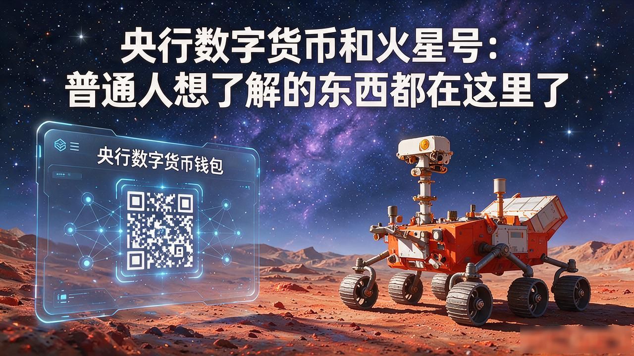 央行数字货币和火星号：普通人想了解的东西都在这里了