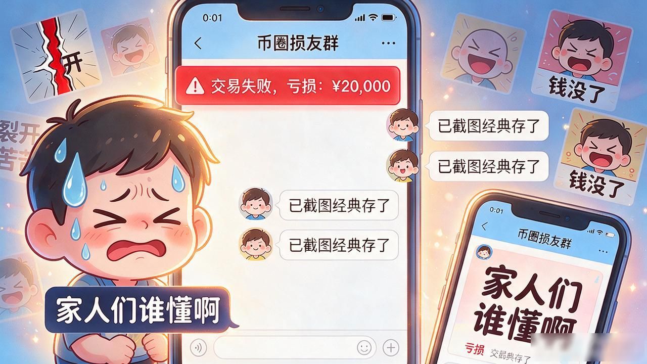 数字货币搞笑聊天记录：币圈朋友聊天有多离谱，看完笑到缺氧
