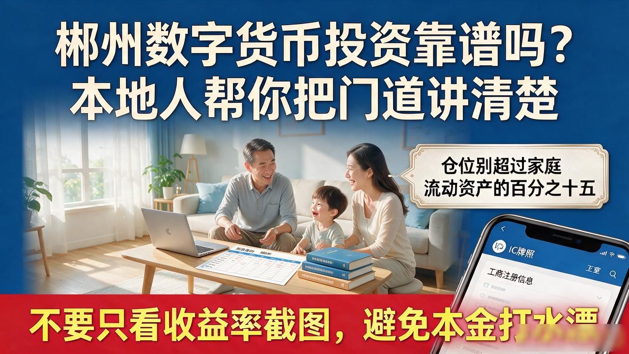 郴州数字货币投资靠谱吗？本地人帮你把门道讲清楚