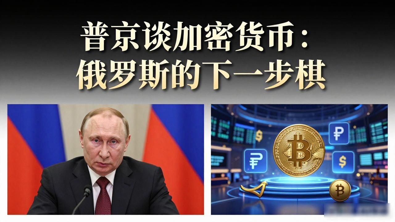 普京谈加密货币：俄罗斯的下一步棋