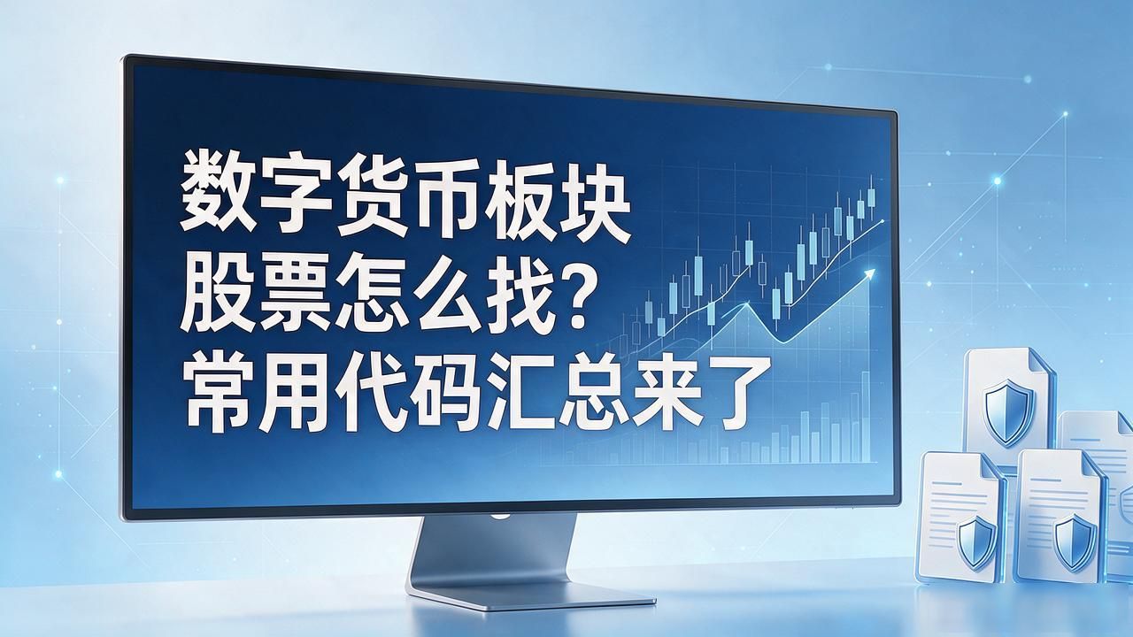 数字货币板块股票怎么找？常用代码汇总来了