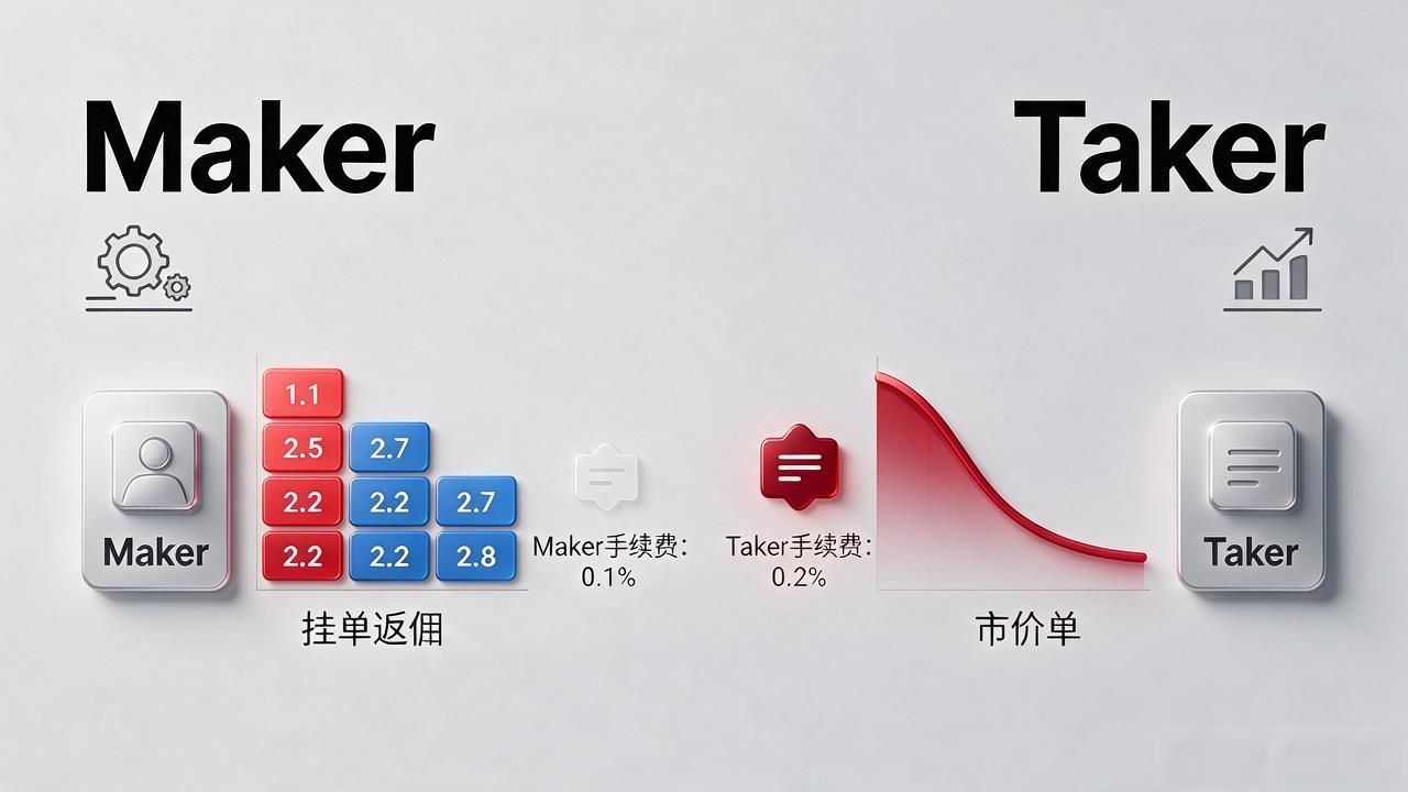 maker taker fee difference_maker taker m meaning_数字货币交易中的m是什么意思