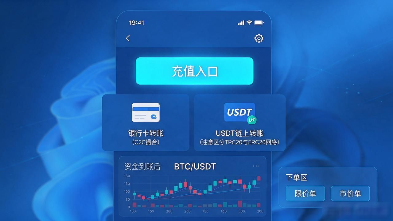 数字货币模块怎么用？从注册开户、充值到交易提现的完整流程