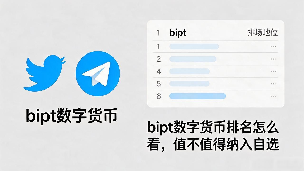 bipt数字货币排名怎么看，值不值得纳入自选