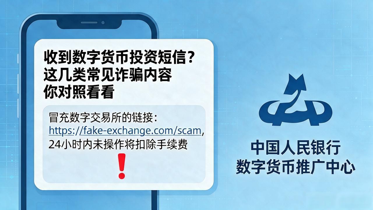 免费数字货币领取骗局_识别数字货币诈骗短信_数字货币诈骗短信内容
