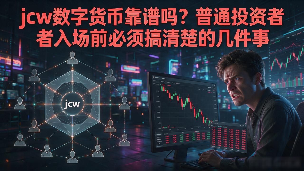 jcw数字货币靠谱吗？普通投资者入场前必须搞清楚的几件事