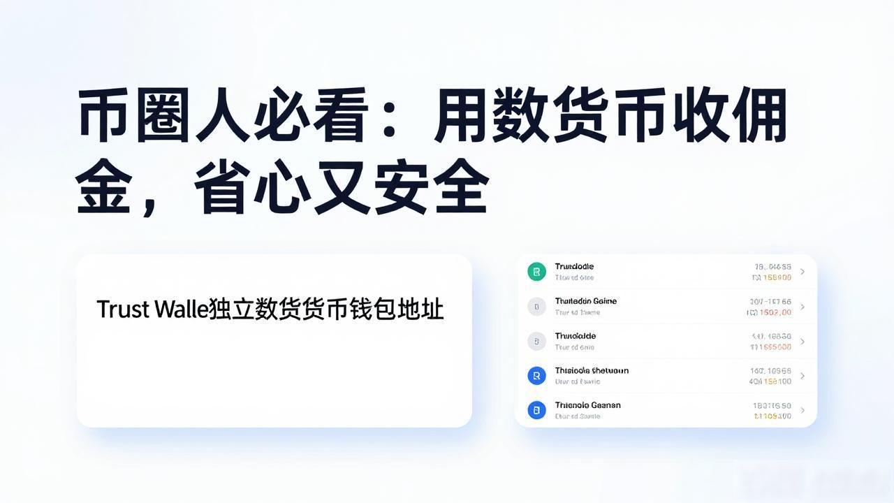 币圈人必看：用数字货币收佣金，省心又安全
