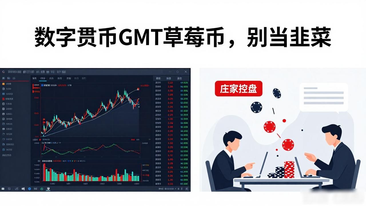 数字货币GMT草莓币，别当韭菜