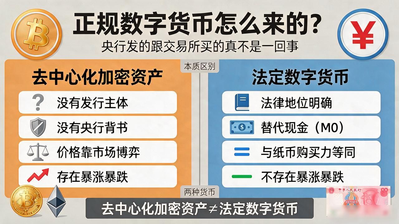 正规数字货币怎么来的_数字人民币发行主体是央行_正规数字货币与比特币的区别
