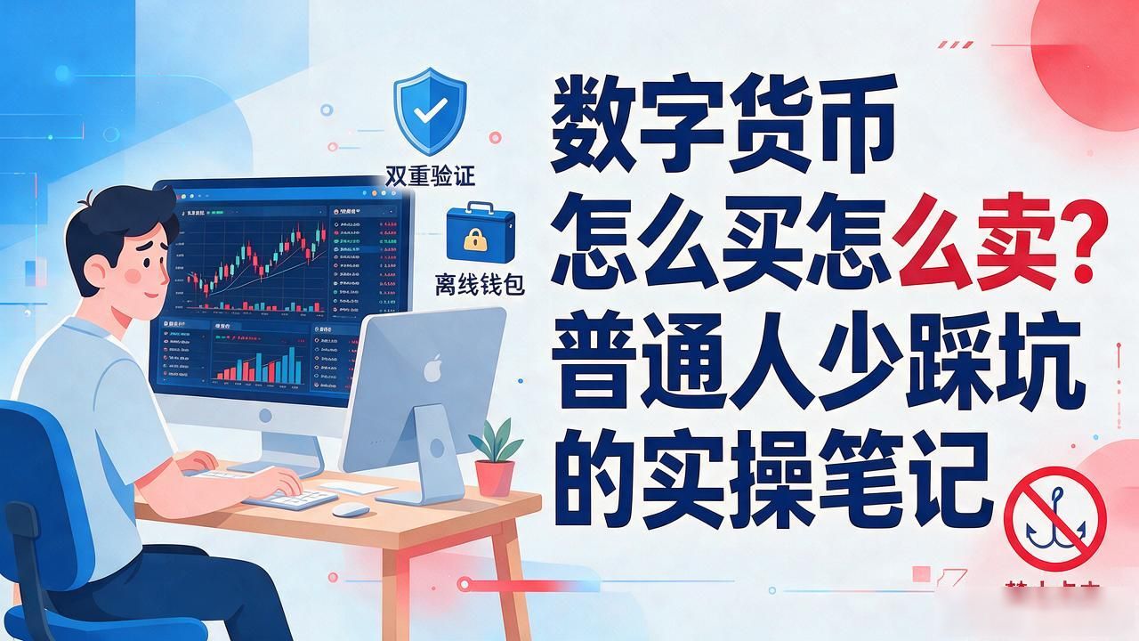 数字货币怎么买怎么卖？普通人少踩坑的实操笔记