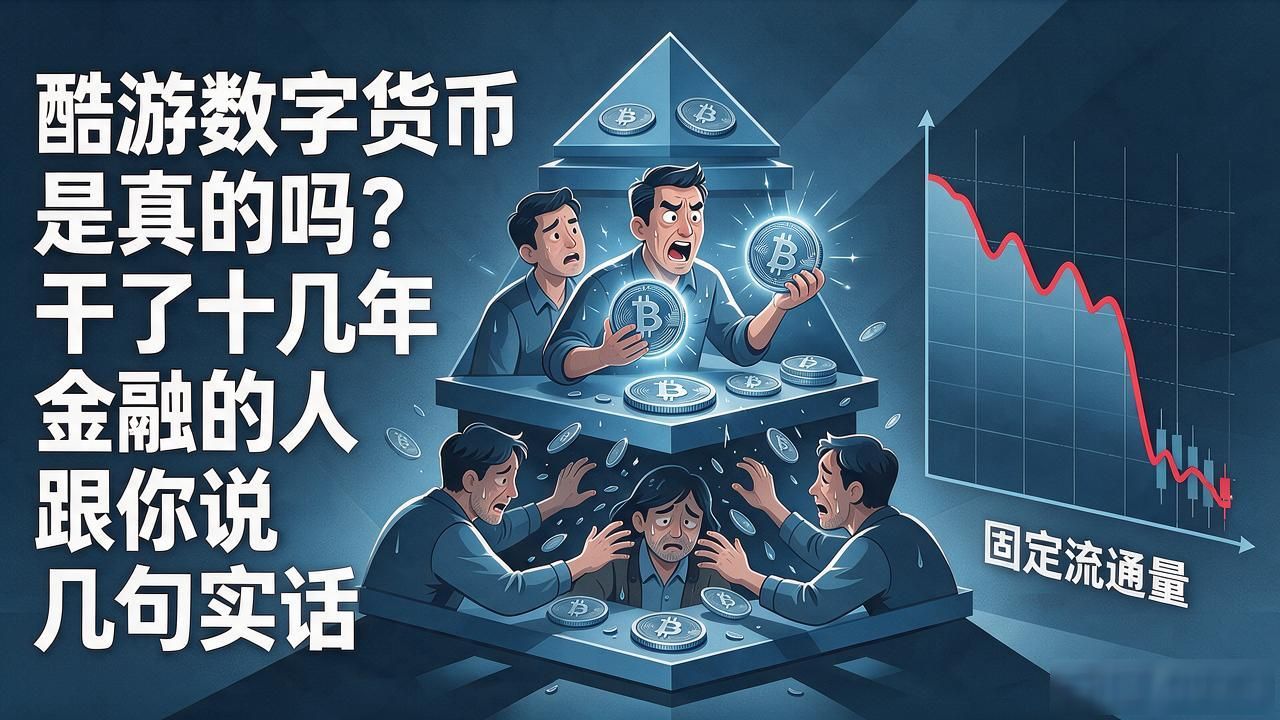 酷游数字货币是真的吗？干了十几年金融的人跟你说几句实话
