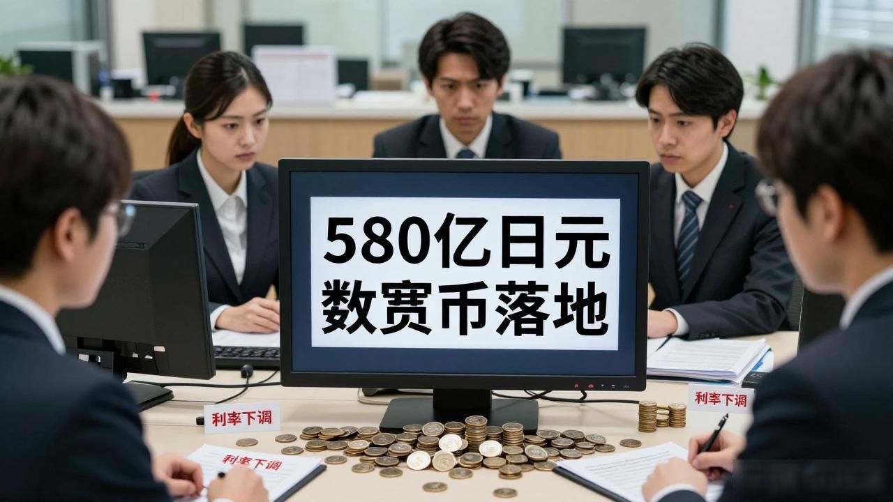 580亿日元数字货币落下来了，日本金融圈到底在紧张什么
